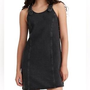 Levi’s Black Denim Sleeveless Dress